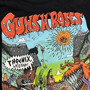Guns N Roses Limited MissPrint T-Shirt Chase Field Phoenix Arizona New